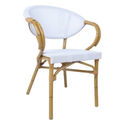 Chair BAMBUS white