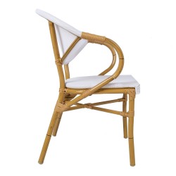 Chair BAMBUS white