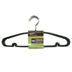 Cloth hangers 10pcs, metal