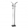 Coat rack ALDER 47x30xH180cm, black