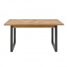 Dining table INDUS 158 203x90xH76,5cm, oak