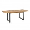 Dining table INDUS 158 203x90xH76,5cm, oak