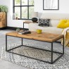 Coffee table INDUS 114x60xH42cm, oak