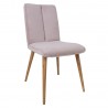 Chair NOVA greyish pink