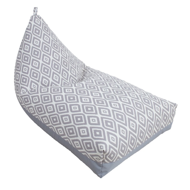 Bean bag ROMB 130x80x20 70cm, grey