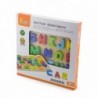 Educational Puzzle Wooden Puzzle Alphabet Letters Viga Toys