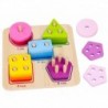 TOOKY TOY Wooden Geometric Sorter Learning Counting Shapes