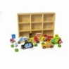 TOOKY TOY Set of Wooden Vehicles and Road Signs