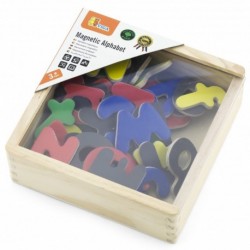 VIGA Wooden Magnetic Letters Magnet We Learn To Write