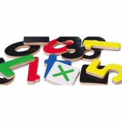 VIGA Wooden Magnetic Numbers Magnet We learn to count maths