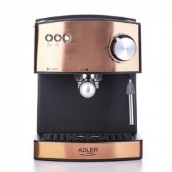 Adler Espresso coffee machine AD 4404cr Pump pressure 15 bar Built-in milk frother Semi-automatic 850 W |