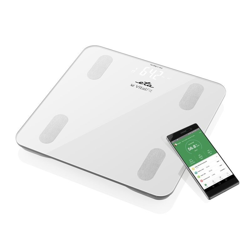 ETA Smart Personal Scale Vital Fit ETA678190000 Body analyzer Maximum weight (capacity) 180 kg Accuracy 100 g
