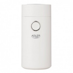 Adler Coffee grinder AD4446wg 150 W Coffee beans capacity 75 g Lid safety switch White