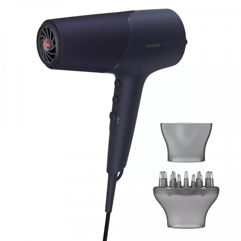 Philips Hair Dryer BHD510/00 2300 W Number of temperature settings 3 Ionic function Diffuser nozzle |