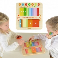 MASTERKIDZ Educational Blackboard Puzzle Learning Addition and Subtraction