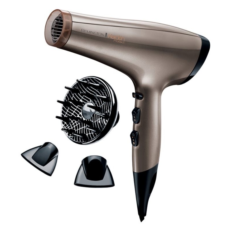 Remington Hair Dryer AC8002 2200 W Number of temperature settings 3 Ionic function Diffuser nozzle |