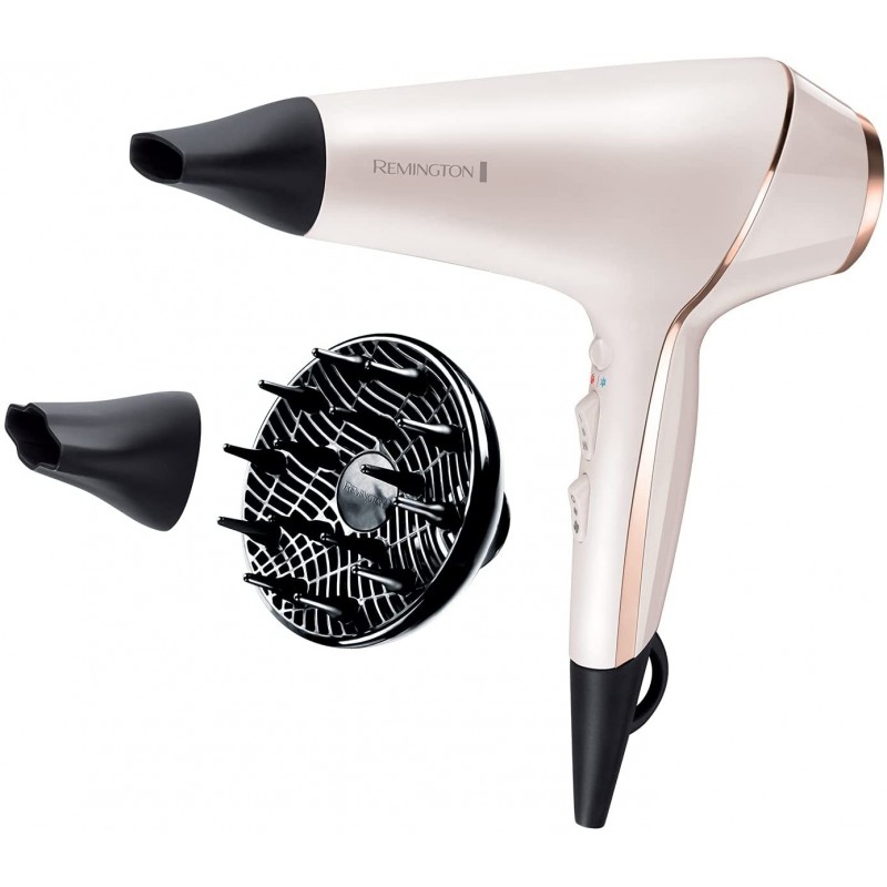 Remington Hair dryer ProLuxe AC9140 2400 W Number of temperature settings 3 Ionic function Diffuser nozzle |