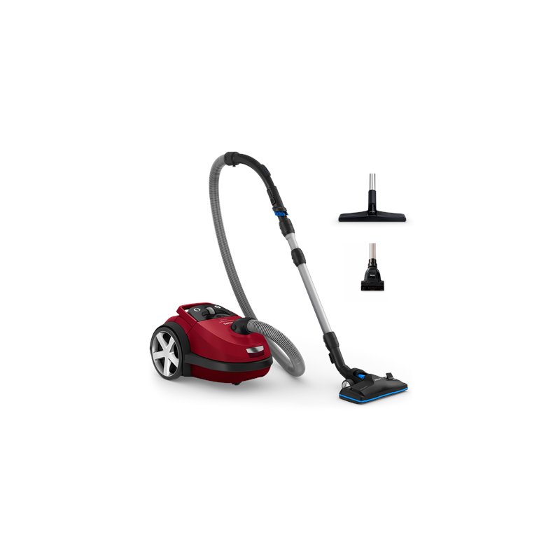 Philips Performer Silent Vacuum cleaner FC8784/09 Power 750 W Cardinal Red