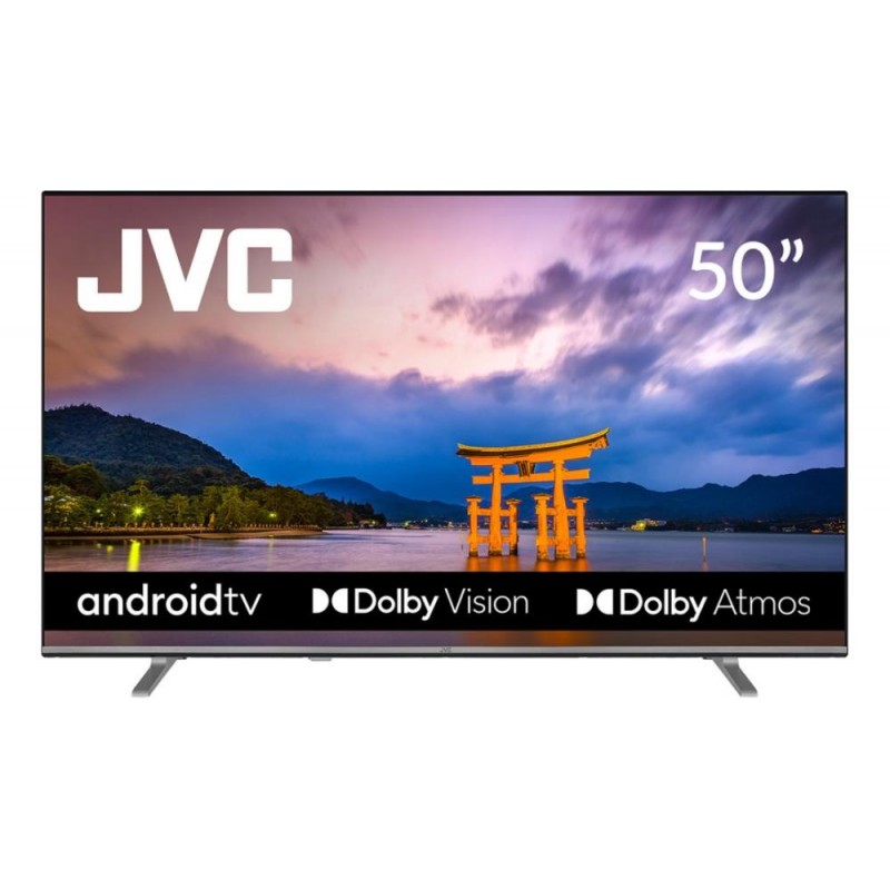 TV Set JVC 50" 4K/Smart 3840x2160 Wireless LAN Bluetooth Android TV LT-50VA7300