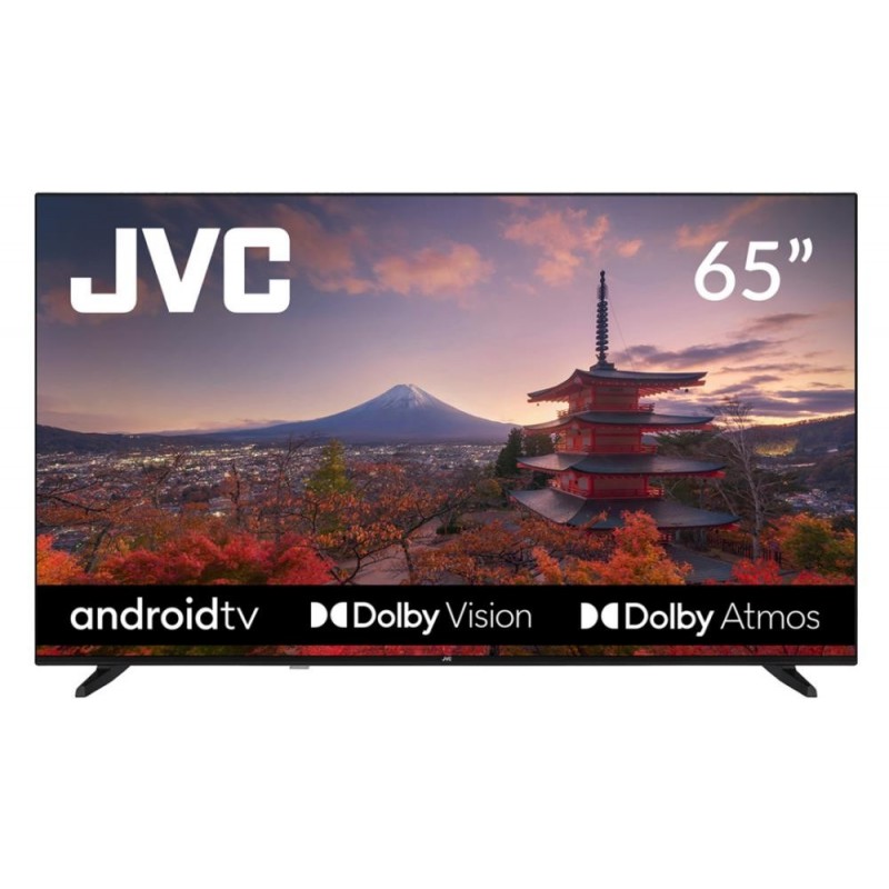 TV Set JVC 65" 4K/Smart 3840x2160 Wireless LAN Bluetooth Android TV LT-65VA3300