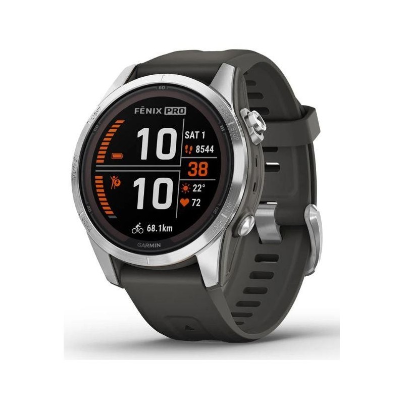 GARMIN SMARTWATCH FENIX 7S PRO SOLAR/SS/GRAPH 010-02776-01