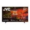 TV Set JVC 50" 4K/Smart QLED 3840x2160 Wireless LAN Bluetooth Android TV LT-50VAQ330P