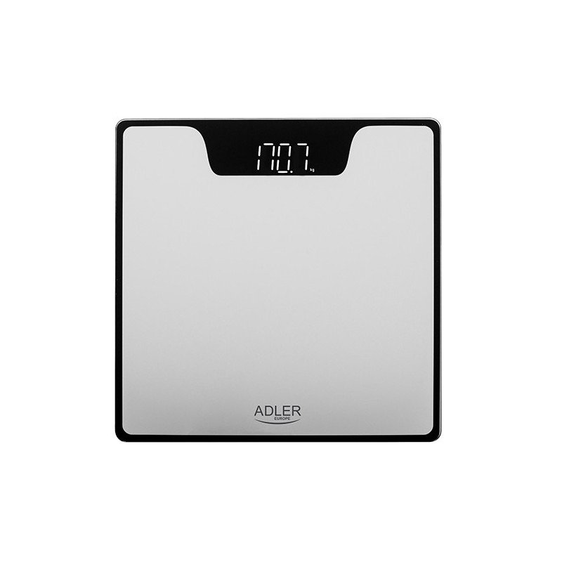 Adler Bathroom Scale AD 8174s Maximum weight (capacity) 180 kg Accuracy 100 g Silver