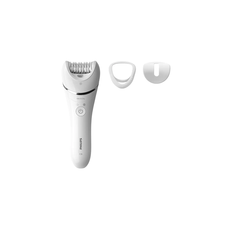 Philips Epilator BRE700/00 Operating time (max) 40 min Number of power levels N/A Wet & Dry White