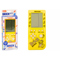 Electronic Console Game Tetris Brick Game 23 Levels Yellow