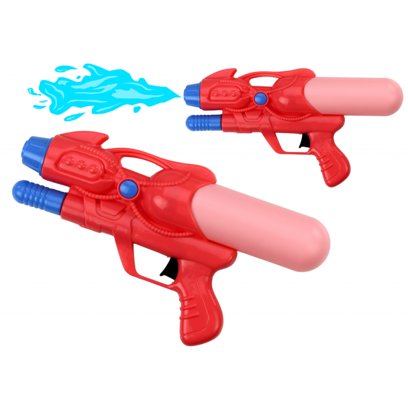 Small Water Gun With Pump 180ml Pink