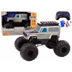 Large Off-Road Remote Controlled SUV 2.4G RC 1:6 Gray
