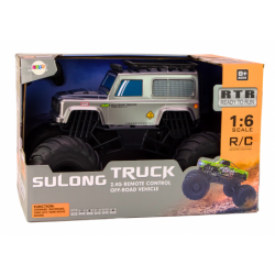Large Off-Road Remote Controlled SUV 2.4G RC 1:6 Gray