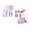 Hairdressing Beauty Set In Suitcase Dryer Mirror Purple