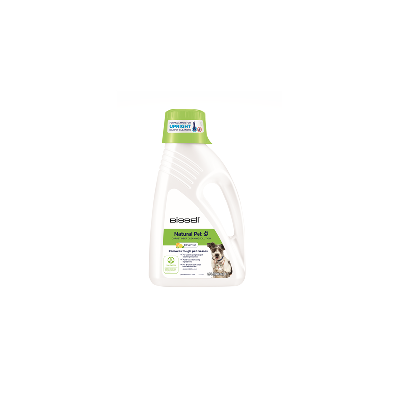 Bissell Upright Carpet Cleaning Solution Natural Wash and Refresh Pet 1500 ml