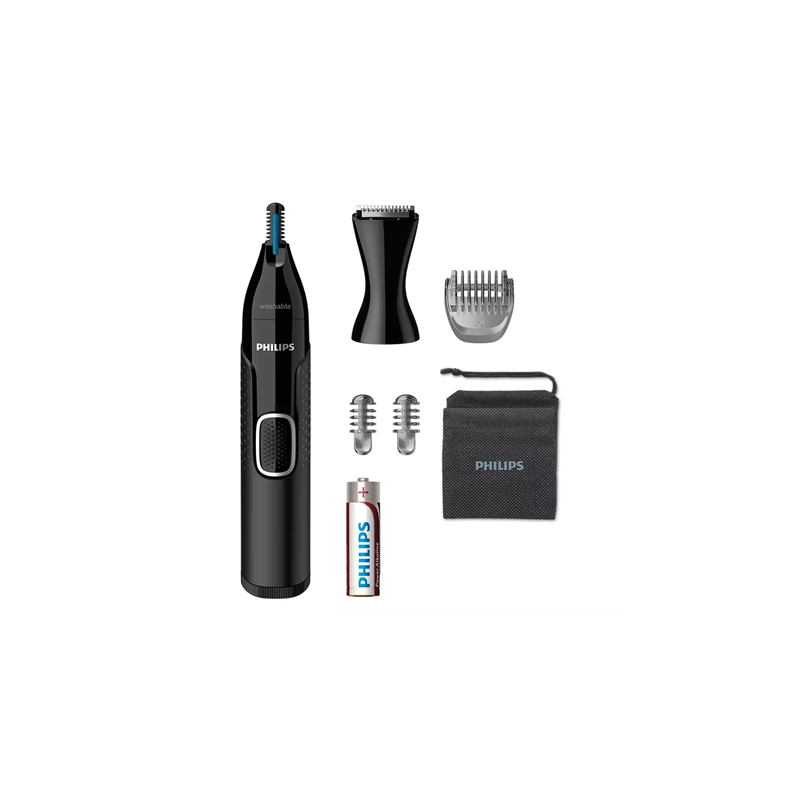 Philips Nose, Ear, Eyebrow and Detail Hair Trimmer NT5650/16 Nose, Ear, Eyebrow and Detail Hair Trimmer Black