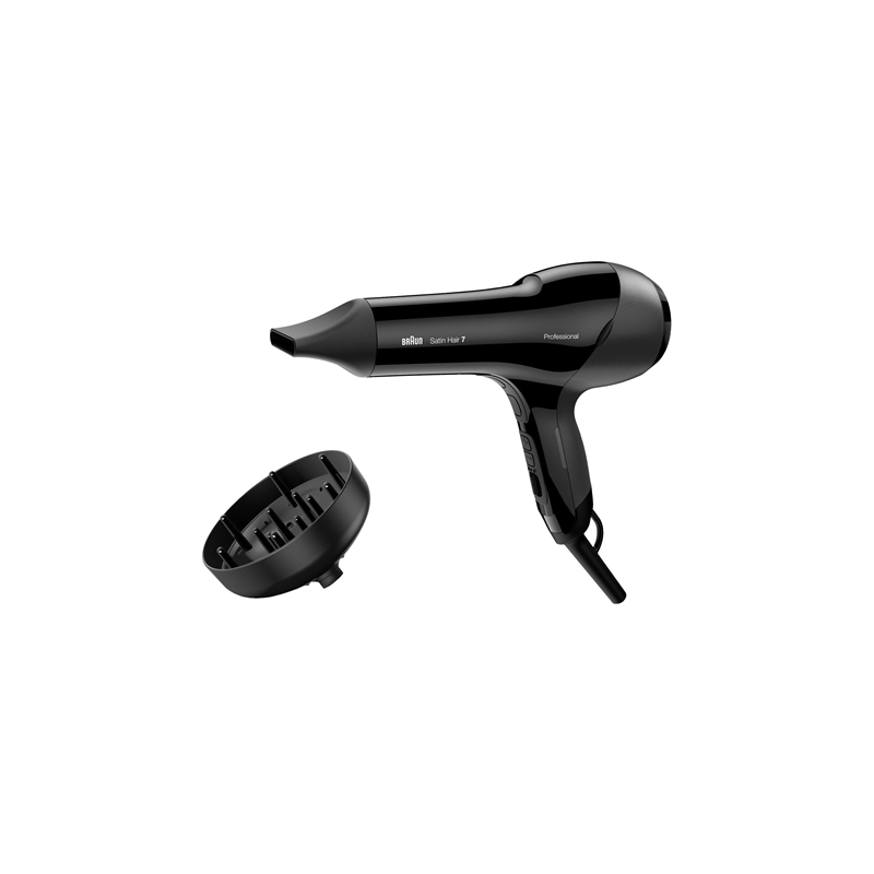 Braun Hair Dryer HD785 Satin Hair 7 SensoDryer 2000 W Number of temperature settings 4 Ionic function |