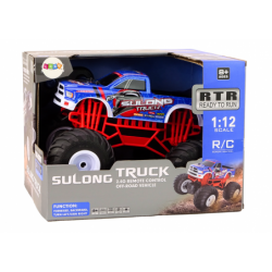 Off-Road Remote Controlled Car 2.4G RC 1:12 Truck Blue