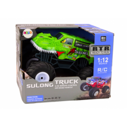 Remote Controlled Off-Road Car 2.4G RC 1:12 Dinosaur Green