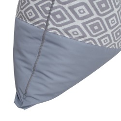 Bean bag ROMB 130x80x20 70cm, grey