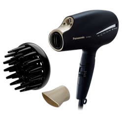 Panasonic Hair Dryer EH-NA9J-K825 Nanoe 1800 W Number of temperature settings 4 Diffuser nozzle Black/Gold