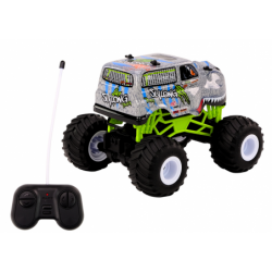 Off-road Remote Controlled RC Car 1:16 Gray Dinosaur