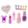 Beauty Set Plush Cosmetic Bag Kitty Nail Polish Lipsticks