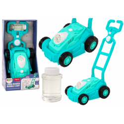Soap Bubble Machine Mower Ride-On with Handle Green