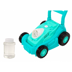 Soap Bubble Machine Mower Ride-On with Handle Green