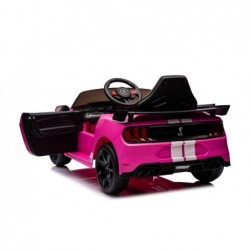 Battery-operated vehicle Ford Mustang GT500 Shelby Pink