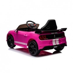Battery-operated vehicle Ford Mustang GT500 Shelby Pink