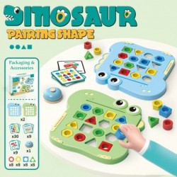 WOOPIE Montessori pusle dinosauruse sobitamise kujuga arkaadmäng