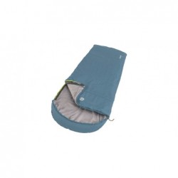 Outwell Campion Sleeping Bag 215 x 80 cm 2 way open - auto lock, L-shape Ocean Blue