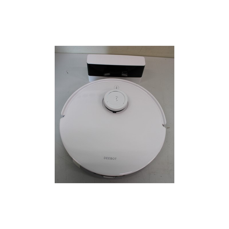 SALE OUT.  Ecovacs DEEBOT T10 Vacuum cleaner, Robot, Wet&Dry, White Ecovacs DEEBOT T10 Vacuum cleaner  UNPACKED,