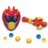 WOOPIE Set of Foam Ball Gun Rifle + Mask for Children Automatic Launcher 11 pcs.